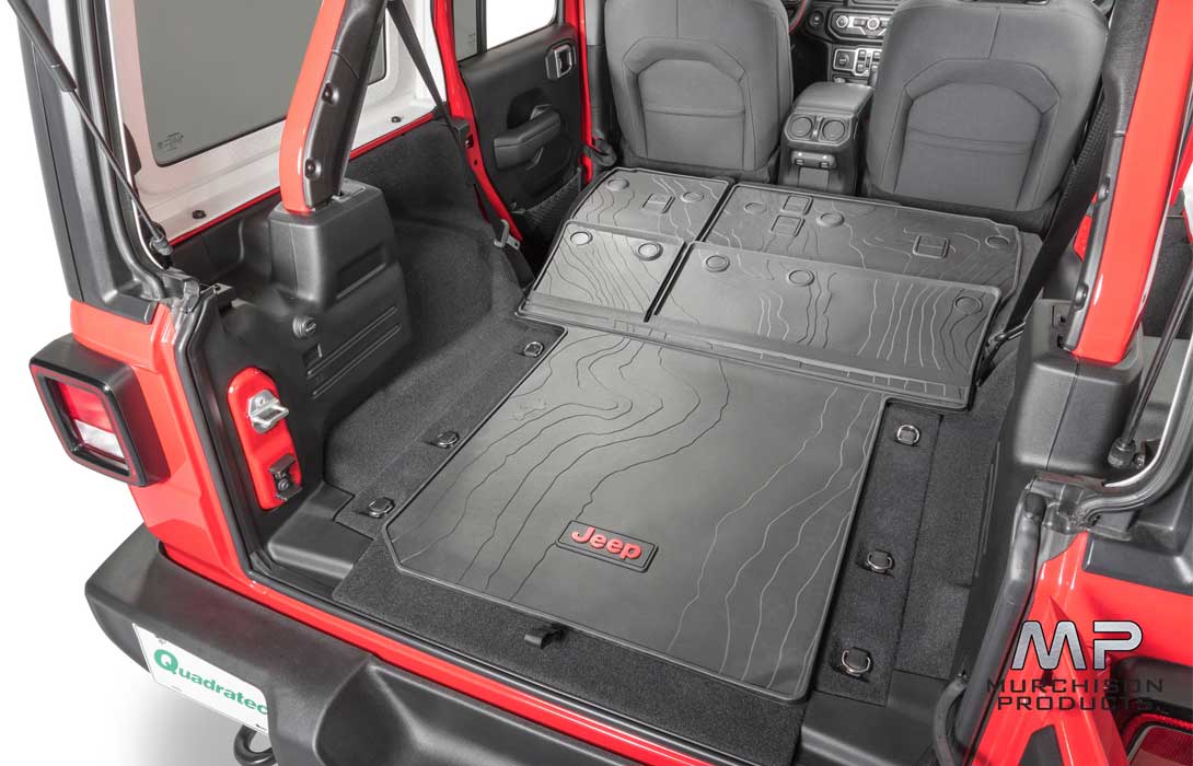 Mopar JL Wrangler Rear Cargo Mat (Cloth interior) | Murchison Products
